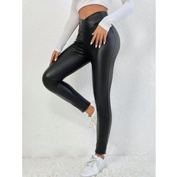 ANGELIKA Black Leggings - Picture 6 of 9